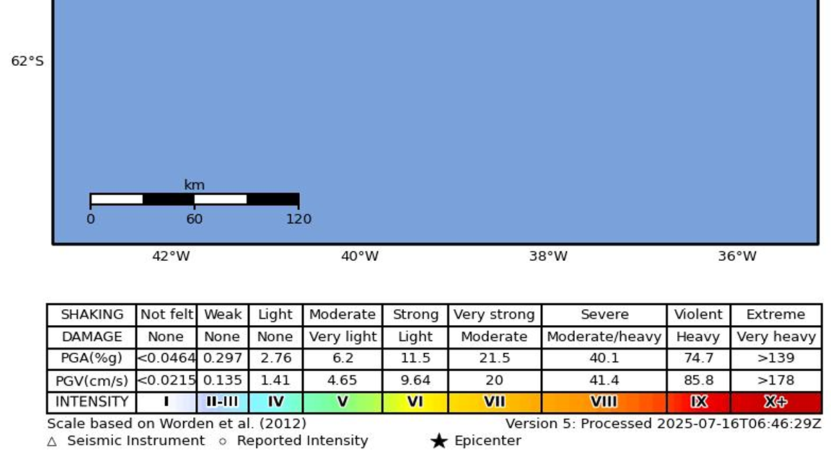 2025-06-28 Scotia Sea M6.6 earthquake shakemap (USGS)